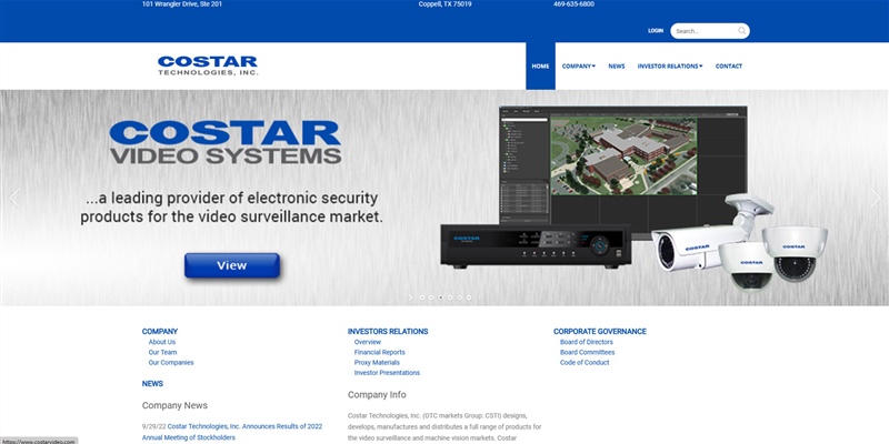 Costar Technologies Inc